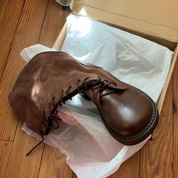 Leather Dwarves boots size 8 1/2 - Picture 2 of 10